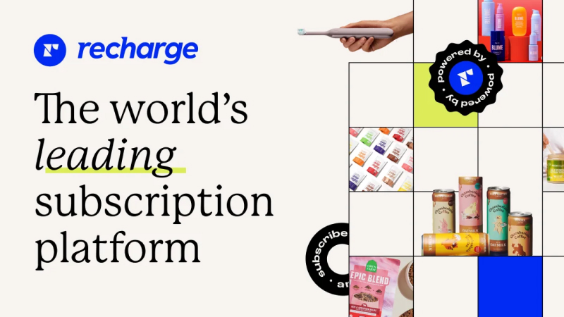 Recharge - AI subscription billing tool for Shopify stores