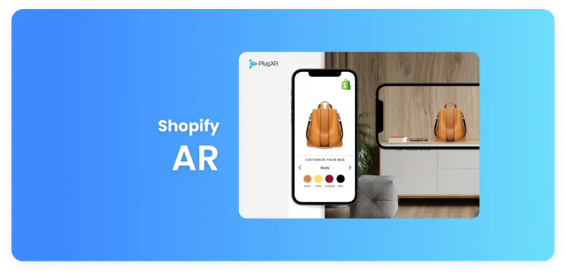 Shopify AR - 3D product visualization tool for Shopify stores
