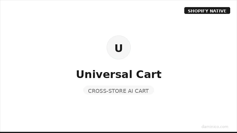 Shopify Universal Cart - AI shopping cart tool for Shopify stores